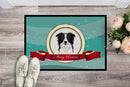 Border Collie Merry Christmas Doormat - 24x36 Decorative Floor Mat – Indoor/Outdoor Rug with Artistic Flair BB1551JMAT