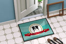 Border Collie Merry Christmas Doormat - 24x36 Decorative Floor Mat – Indoor/Outdoor Rug with Artistic Flair BB1551JMAT