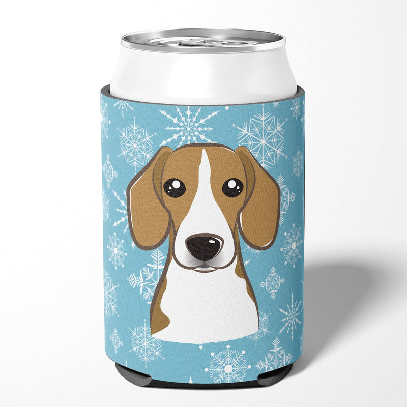 Snowflake Beagle Can or Bottle Hugger BB1673CC