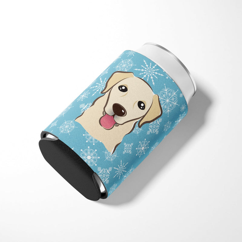 Snowflake Golden Retriever Can or Bottle Hugger BB1686CC