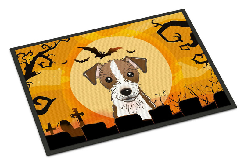 Halloween Jack Russell Terrier Indoor or Outdoor Mat 24x36 BB1760JMAT