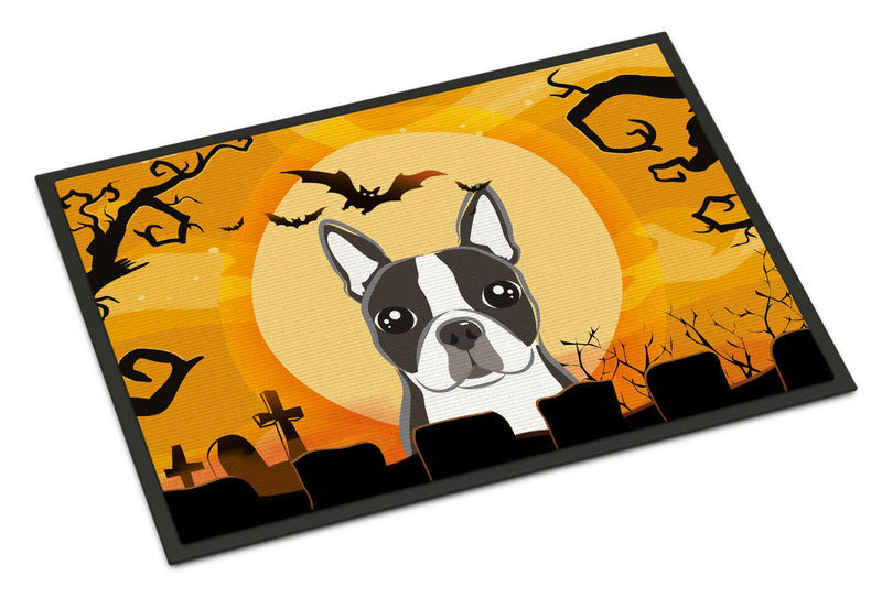 Halloween Boston Terrier Indoor or Outdoor Mat 24x36 BB1761JMAT