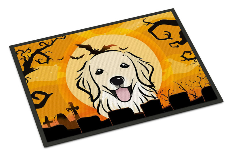 Halloween Golden Retriever Indoor or Outdoor Mat 24x36 BB1763JMAT