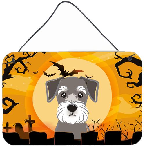 Halloween Schnauzer Wall or Door Hanging Prints