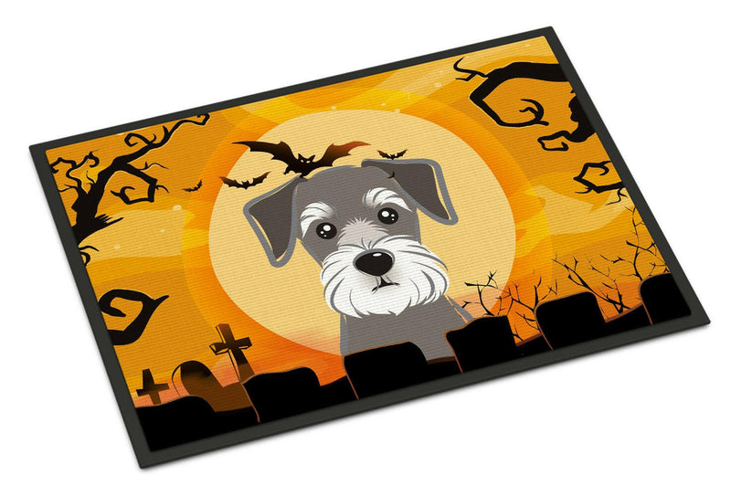 Halloween Schnauzer Indoor or Outdoor Mat 24x36 BB1764JMAT