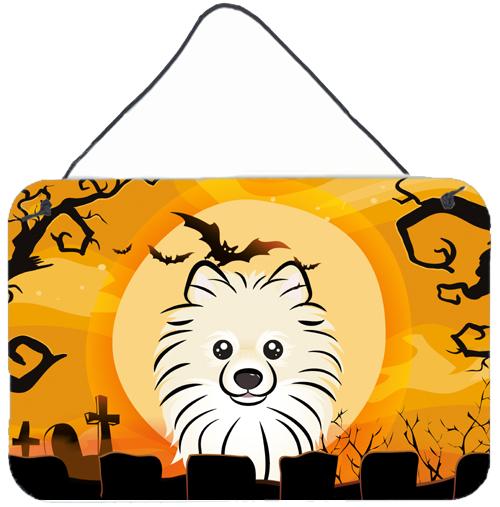 Halloween Pomeranian Wall or Door Hanging Prints BB1765DS812