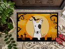 Halloween Bull Terrier Doormat Indoor Outdoor 24H X 36W Front Door Mat Rugs for Entryway, Non Slip Washable Low Pile,