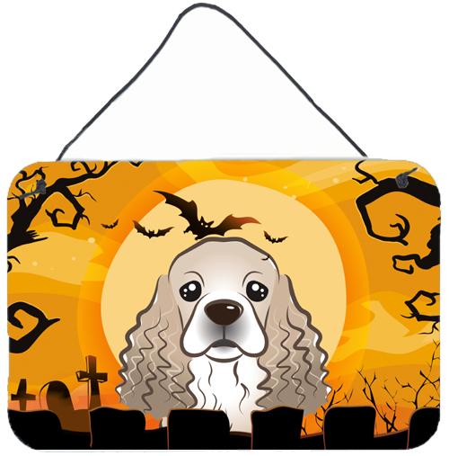 Halloween Cocker Spaniel Wall or Door Hanging Prints BB1774DS812