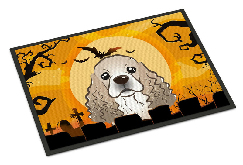 Halloween Cocker Spaniel Indoor or Outdoor Mat 24x36 BB1774JMAT