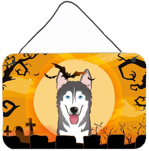 Halloween Alaskan Malamute Wall or Door Hanging Prints BB1776DS812