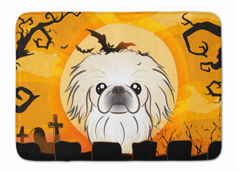 Halloween Pekingese Machine Washable Memory Foam Mat BB1779RUG