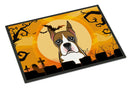 Halloween Boxer Doormat Indoor Outdoor 18H X 27W Front Door Mat Rugs for Entryway, Non Slip Washable
