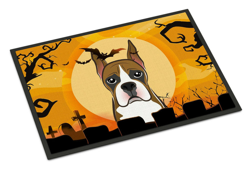 Halloween Boxer Indoor or Outdoor Mat 18x27 BB1781MAT