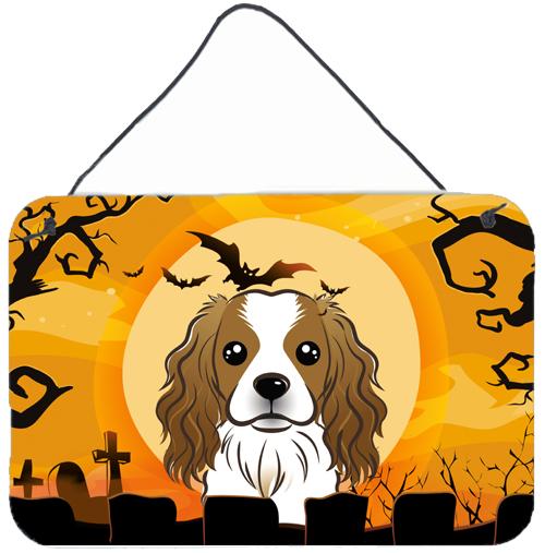 Halloween Cavalier Spaniel Wall or Door Hanging Prints BB1782DS812