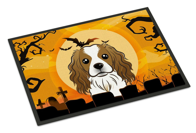 Halloween Cavalier Spaniel Indoor or Outdoor Mat 24x36 BB1782JMAT