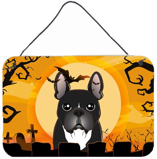 Halloween French Bulldog Wall or Door Hanging Prints BB1785DS812