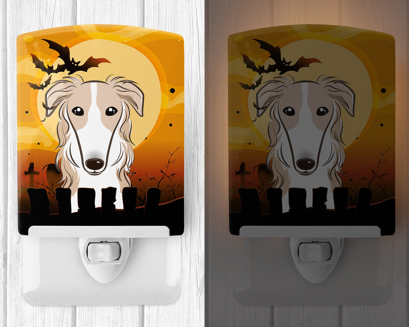 Halloween Borzoi Ceramic Night Light BB1786CNL