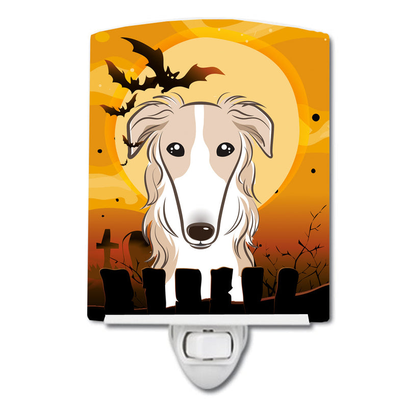 Halloween Borzoi Ceramic Night Light BB1786CNL