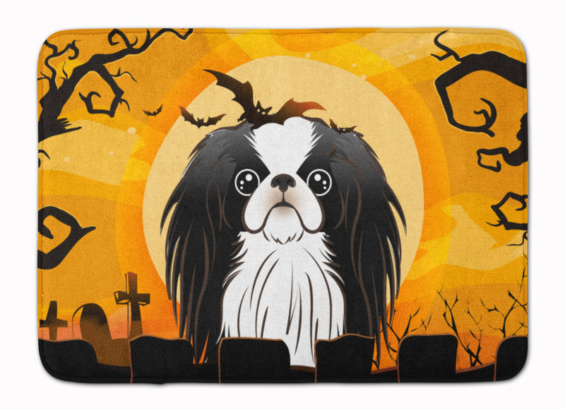 Halloween Japanese Chin Machine Washable Memory Foam Mat BB1788RUG