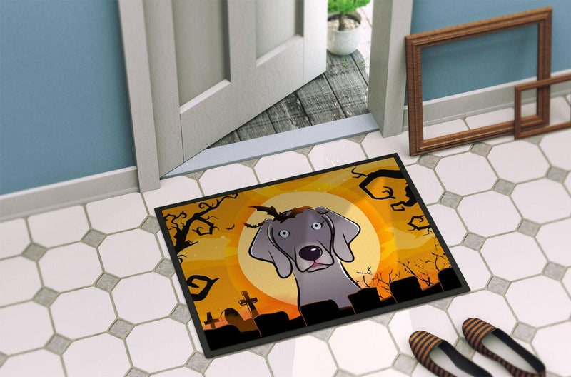 Halloween Weimaraner Indoor or Outdoor Mat 24x36 BB1789JMAT