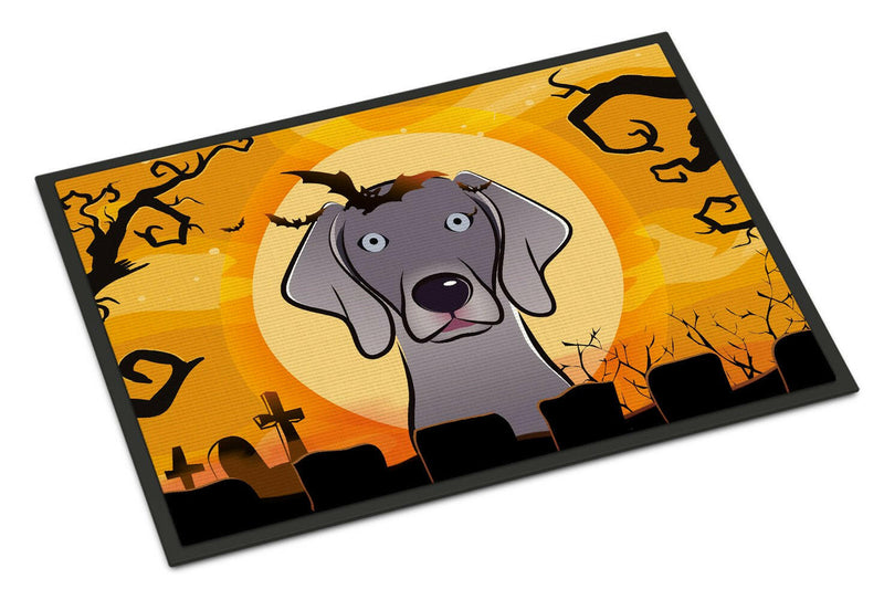 Halloween Weimaraner Indoor or Outdoor Mat 24x36 BB1789JMAT