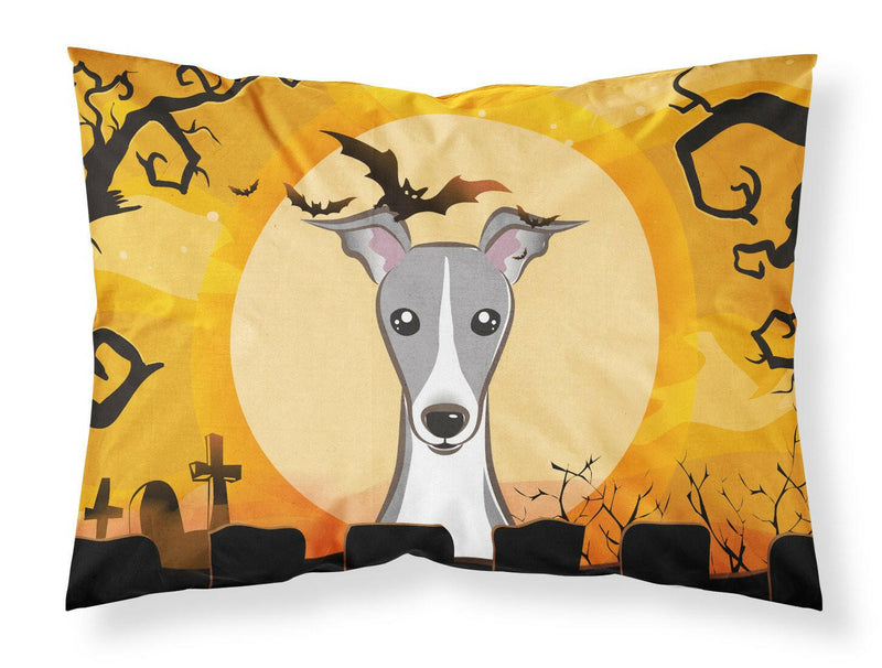 Halloween Italian Greyhound Fabric Standard Pillowcase BB1794PILLOWCASE