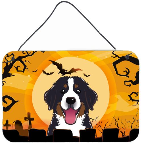 Halloween Bernese Mountain Dog Wall or Door Hanging Prints BB1795DS812