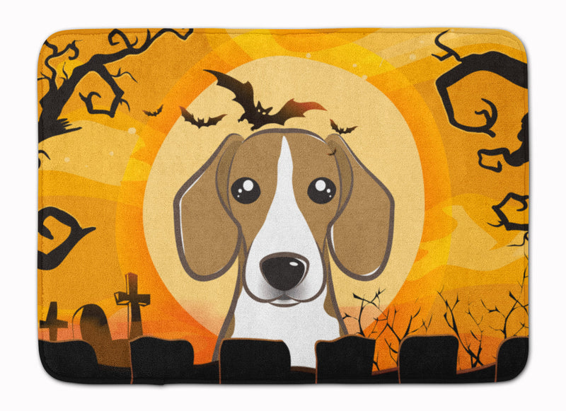 Halloween Beagle Machine Washable Memory Foam Mat BB1797RUG