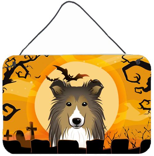 Halloween Sheltie Wall or Door Hanging Prints BB1800DS812