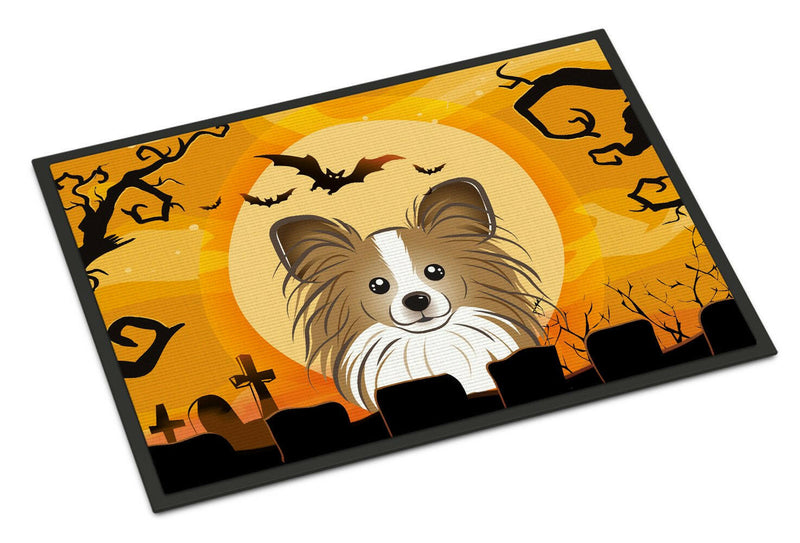 Halloween Papillon Indoor or Outdoor Mat 24x36 BB1806JMAT