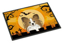 Halloween Papillon Doormat Indoor Outdoor 18H X 27W Front Door Mat Rugs for Entryway, Non Slip Washable