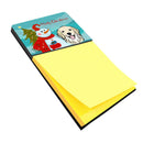 Snowman with Golden Retriever Sticky Note Holder BB1825SN- Refiilable Desk Accessory Note Pad