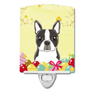 Boston Terrier Easter Egg Hunt Ceramic Night Light BB1885CNL