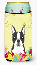 Boston Terrier Easter Egg Hunt Tall Boy Beverage Insulator Hugger BB1885TBC
