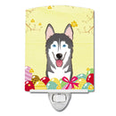 Alaskan Malamute Easter Egg Hunt Ceramic Night Light BB1900CNL