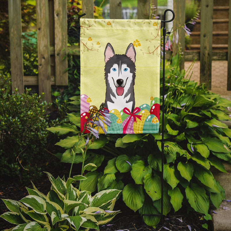 Alaskan Malamute Easter Egg Hunt Flag Garden Size BB1900GF