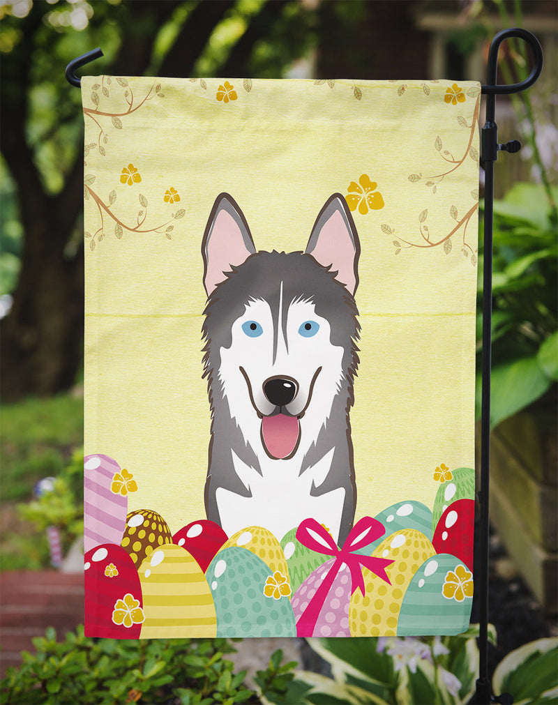 Alaskan Malamute Easter Egg Hunt Flag Garden Size BB1900GF