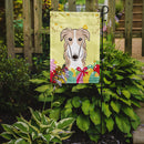 Borzoi Easter Egg Hunt Garden Flag - Outdoor Decorative Yard Flag BB1910GF