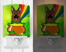 Ceramic Night Light Compact, UL-Certified, Ideal for Bedroom, Bathroom, Nursery, Hallway, Kitchen, 6x4x3, Multicolor
