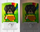 Ceramic Night Light Compact, UL-Certified, Ideal for Bedroom, Bathroom, Nursery, Hallway, Kitchen, 6x4x3, Multicolor