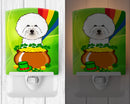 Ceramic Night Light Compact, UL-Certified, Ideal for Bedroom, Bathroom, Nursery, Hallway, Kitchen, 6x4x3, Multicolor