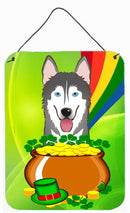 Alaskan Malamute St. Patrick's Day Wall or Door Hanging Prints BB1962DS1216