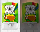 Ceramic Night Light Compact, UL-Certified, Ideal for Bedroom, Bathroom, Nursery, Hallway, Kitchen, 6x4x3, Multicolor