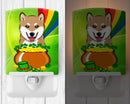 Ceramic Night Light Compact, UL-Certified, Ideal for Bedroom, Bathroom, Nursery, Hallway, Kitchen, 6x4x3, Multicolor