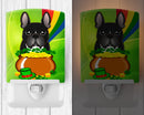 Ceramic Night Light Compact, UL-Certified, Ideal for Bedroom, Bathroom, Nursery, Hallway, Kitchen, 6x4x3, Multicolor