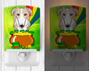 Borzoi St. Patrick's Day Ceramic Night Light BB1972CNL