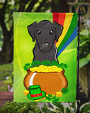 Black Labrador St. Patrick's Day Garden Flag – Decorative Outdoor Yard Flag BB1979GF