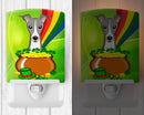 Ceramic Night Light Compact, UL-Certified, Ideal for Bedroom, Bathroom, Nursery, Hallway, Kitchen, 6x4x3, Multicolor