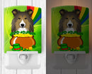 Ceramic Night Light Compact, UL-Certified, Ideal for Bedroom, Bathroom, Nursery, Hallway, Kitchen, 6x4x3, Multicolor