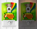 Ceramic Night Light Compact, UL-Certified, Ideal for Bedroom, Bathroom, Nursery, Hallway, Kitchen, 6x4x3, Multicolor